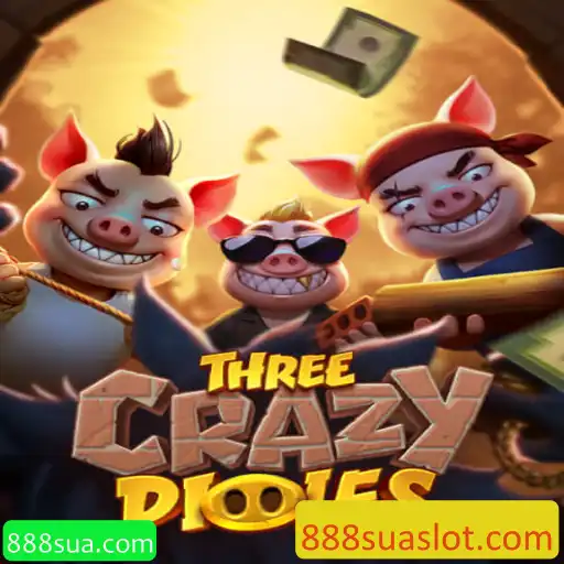 Descubra as Aventuras de ThreeCrazyPiggies em 888sua.com